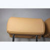 2004-2010 BMW E60 5-Series Rear Seat Headrest Restraint Pair Natural Brown OEM