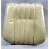 1985-1991 BMW E30 3-Series Front Right Seat Backrest Cushion Pearl Beige Leather