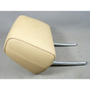 2006-2008 BMW E90 3-Series Front Basic Seat Headrest Restraint Beige Leather OEM