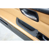 07-13 BMW E92 E93 3-Series Front Int Door Panel Pair Saddle Brown Leather OEM