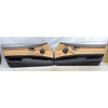 07-13 BMW E92 E93 3-Series Front Int Door Panel Pair Saddle Brown Leather OEM