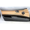 07-13 BMW E92 E93 3-Series Front Int Door Panel Pair Saddle Brown Leather OEM
