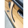 07-13 BMW E92 E93 3-Series Front Int Door Panel Pair Saddle Brown Leather OEM
