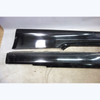 Damaged 2010-2013 BMW E92 E93 3-Series 2door Side Skirt Panel Pair Black 2 OEM