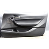 2014-2020 BMW F22 2-Series Front Interior Door Panel Trim Pair Black Leather OEM