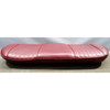 78-79 BMW E23 7-Series Early Reupholstered Rear Seat Bottom Pad Velour Red Vinyl