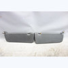 Damaged 1984-1993 BMW E30 3-Series Sun Visor Pair Left Right Anthrazit OEM