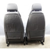 2003-2008 BMW E85 E86 Z4 Roadster Coupe Front Seat Pair Heat Black Leather OEM