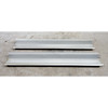 1978-1982 BMW E23 7-Series Rear Door Entrance Sill Strip Cover Pair Chrome OEM