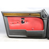1979 BMW E23 7-Series 733i Reupholstered Front Interior Door Panel Pair Red OEM