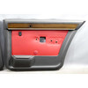 1979 BMW E23 7-Series 733i Reupholstered Rear Interior Door Panel Pair Red OEM - 39101