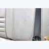 Damaged 2002-2005 Porsche 996 911 Coupe Rear Seat Backrest Pair Grey Leather OEM