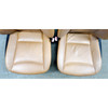 09-12 BMW E90 E91 3-Series 4door Basic Front Seat Pair Saddle Brown Leather OEM