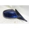 Damaged 2009-2011 BMW E90 E91 3-Series 4dr Right Power-Fold Side Mirror Blue OEM - 39271