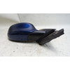 Damaged 2009-2011 BMW E90 E91 3-Series 4dr Right Power-Fold Side Mirror Blue OEM