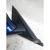 Damaged 2009-2011 BMW E90 E91 3-Series 4dr Right Power-Fold Side Mirror Blue OEM