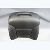 2004-2010 BMW E60 5-Series E61 Front Seat Back Rest Pad Black Leather Heated OEM - 40288