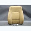 2013-2015 BMW E84 X1 SAV Front Right Seat Backrest Cushion Pad Beige Leather OEM - 40940