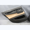 2012-2015 BMW F01 7-Series SWB Rear Interior Door Panel Pair Saddle Brown OEM