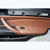 2007-2013 BMW E70 X5 SAV Rear Int Door Panels with Shades Cinnamon Brown OEM - 41180