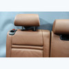 2009-2013 BMW E70 X5 Rear Seat Backrest Cinnamon Brown Leather With Headrest OEM - 41184