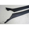 1982-1988 BMW E28 5-Series Factory A- Pillar Column Windshield Trim Covers Black - 41254