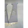 Damaged 99-03 BMW E39 5-Series Interior B- Pillar Column Covers Light Grey OEM
