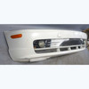 Damaged 00-03 BMW E46 2dr Coupe Convertible Front Bumper Trim Cover White OEM - 41544