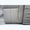1999-2003 BMW E39 5-Series Touring Wagon Rear Folding Seat Back Grey Leather OEM - 41708