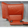 Damaged 2008-2013 BMW E92 M3 Rear Seat Bottom Bench Pads Fox Red Leather OEM - 41822