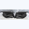 2006-2010 BMW E63 M6 Coupe Rear Interior Lateral Trim Panels Black Leather OEM