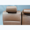 06-08 BMW E90 3-Series Sedan Rear Folding Seat Backrest Terra Brown Leather OEM - 41984