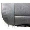 2004-2006 BMW E83 X3 SAV Early Front Seat Backrest Cushion Black Leather Heat OE - 42039