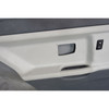 92-98 BMW E36 3-Series Sedan Rear Interior Door Panel Trim Skins Dove Grey OEM