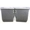 95-99 BMW E36 Compact 318ti Rear Folding Seat Back Cloth/Leather Grey Millpoint