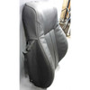 1999-2003 BMW E38 7-Series E39 Front Comfort Seat Backrest Black Leather OEM - 42784