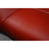 2010-2013 BMW E92 3-Series Coupe Rear Seat Bottom Pads Coral Red Leather OE