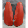 07-13 BMW E92 3-Series Coupe Rear Folding Seat Side Bolster Pair Coral Red OE