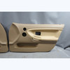 94-98 BMW E36 3-Series Sedan 4door Front Interior Door Panel Trim Pair Beige OEM