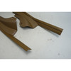 Damaged 94-98 BMW E36 3-Series Sedan Rear Door Sill Trim Pair Dark Beige OEM