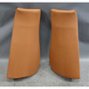 2004-2006 BMW E83 X3 Rear Seat Backrest Bolsters Pair Terra Cotta Brown OEM - 42999