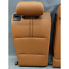 2004-2006 BMW E83 X3 Early Rear Seat Backrest Terra Cotta Brown Leather OE