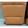 2004-2006 BMW E83 X3 Early Rear Seat Backrest Terra Cotta Brown Leather OE