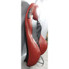 1998-2002 BMW Z3 ///M M3.2 Right Imola Red M Sports Seat Backrest Leather Nappa - 43030