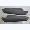 2015-2020 BMW F23 2-Series Rear Seat Side Bolster Pair Black Sensatec Vinyl OEM