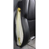 DAMAGED 08-10 BMW E92 3-Series Coupe Front Passenger Seat Back Black Leather OEM - 43414