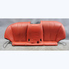 Damaged 2014-2018 BMW F06 M6 Rear Seat Bottom Bench Pad Red Leather Climate OEM
