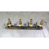 Damaged 1991-1992 BMW 318 M42 1.8L 4-Cyl Fuel Delivery Rail with Injectors OEM