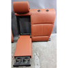 2009-2011 BMW E90 3-Series Sedan Rear Folding Seat Backrest Red Brown Leather - 43675