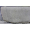 1988-1991 BMW E30 3-Series Coupe Rear Seat Bottom Bench Silver Cloth OEM - 43696